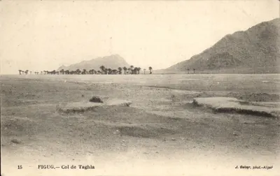 ताग्ला का दर्रा — अल्जीरिया — जे. जिलेर, फोटो-अल्जीर
