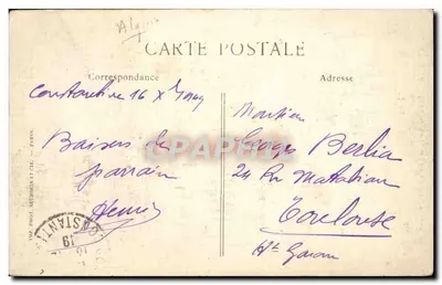 Constantine — Boulevard de l'Abime, primeiro túnel — ND. Fot. — Verso