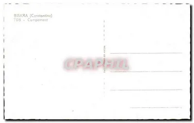 Mulheres e crianças perto de uma tenda — Biskra (Constantine) — editor Cim, n° 708 — Verso