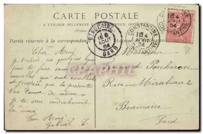 Constantine — Obozowisko Beni-Ramassés — kolekcje ND Phot — Rewers