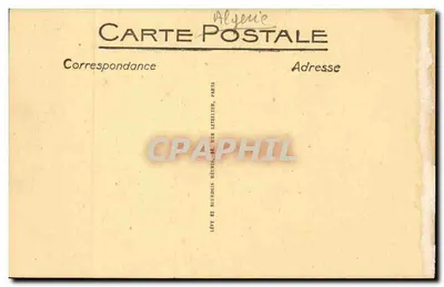 Blida — Vale dos Moinhos — Editor Lévy e Neuroulin, n°35 — Verso