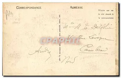 Blida — O Boulevard Trumelet — LL — Verso