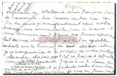 Las Gorges de la Chiffa — Hotel du Ruisseau des Singes — editor CAP, n.º 87 — Reverso