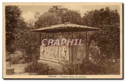 Tipasa — Túmulo Pagan (do casamento) — Foto Ménavi, Cherchel