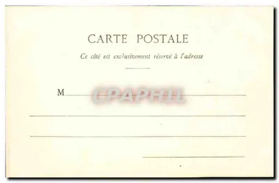 Hotel de Ville de Paris — Escada do Prefeito — F.G. — Verso