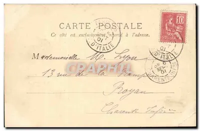 Church of Saint-Germain-l'Auxerrois — Paris — B.F. Paris n°58 — Back