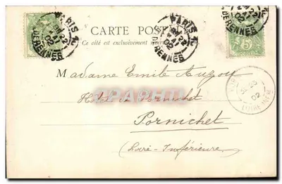 Buttes-Chaumont - Hängebrücke — Paris, Verlag B. E. Paris, Nr. 158 — Rückseite