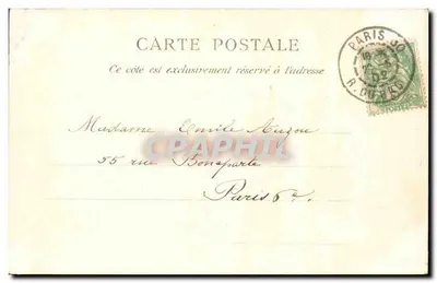 Most Alexandre-III — widok panoramiczny — Eugénie Edm. — Rewers