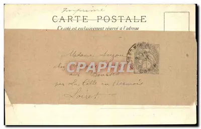 Kapelle van de Carmelieten n°7 — sporen van bloed — J.B. Paris — Achterkant