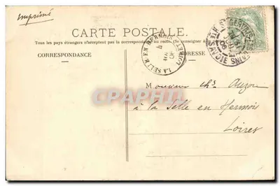 Patronage Olier — Die Kapelle — Phototypie Boyet et Cie, Paris-Grenelle — Rückseite