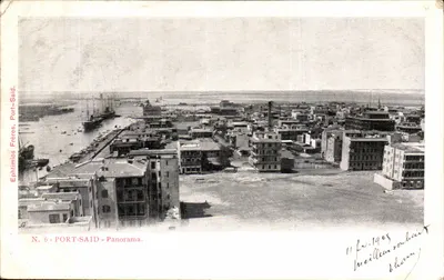 Porto Saïd - Panorama — Ephimios Frères, N. 6
