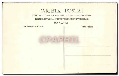 Fuenterrabia — Puerta Santa María e Tipos de pescadoras — M. L. n° 120 — Verso