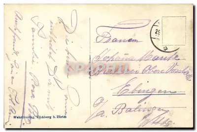 Schaffhausen — Kreuzgang am Münster — Wehrli Verlag, Kilchberg b. Zürich — Verso