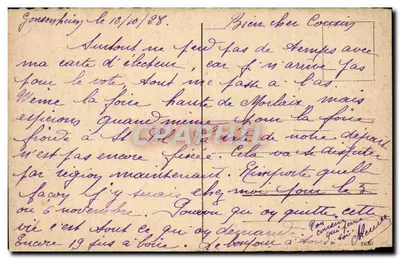 Schloß Rheinstein — zamek na skałach przy brzegu Renu — wydawca nieodczytalny — Rewers