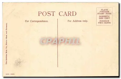 Langdon Residence — Portsmouth N.H. — The Robbins Bros. Co., Boston Mass. — Rückseite