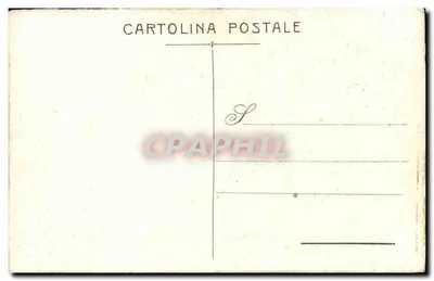 Papież Pius X — portret w czarno-białym — wydawca Cartolina Postale — Rewers