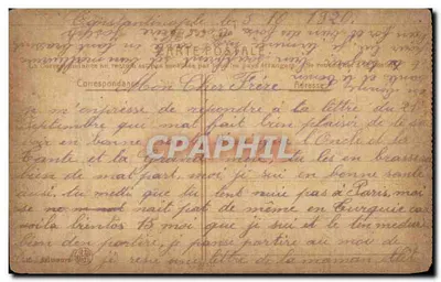 Konstantinopel — Panoramablick von Konidja, Bosporus — unbekannter Verlag — Rückseite
