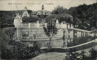Bad Dürkheim — Monumento Ostertag no Kurgarten