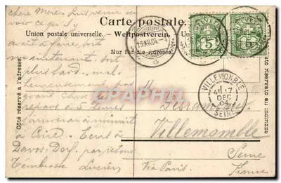 Vista di Zug — Verlag Gebr. Wehrli, Kilchberg-Zürich — Verso