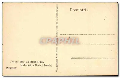 Fabryka masła roślinnego w Nürnbirce — ogólny widok — wydawca Margarine-Werke, Nürnbirce — Rewers