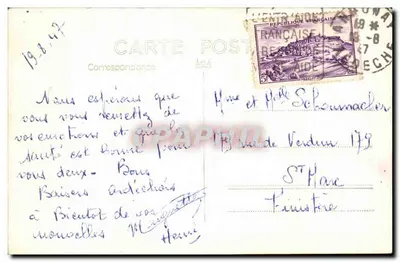 Annonay, Ardèche — Ogólny widok — Floche — Rewers