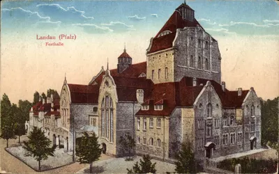 Landau (Pfalz) — Festhalle — editor desconhecido, número de série não visível