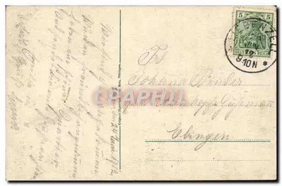 Liebenzell, Casa Missionária — editor não visível, número de série ilegível — Verso