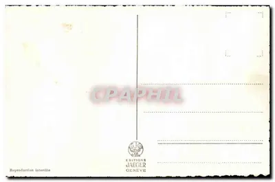 Genewa — Kościół Najświętszej Maryi Panny, Plac i Stacja Kornavin — Rewers