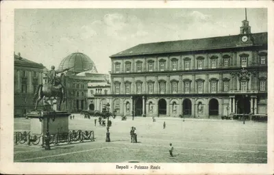 Nápoles - Palácio Real — editor C. Cotini, n° 18133