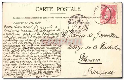 Anloing — O Castelo — Edit. E. Lespinne — Verso