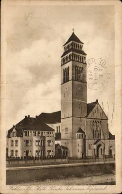 Kehlha (Rinhanha do Norte-Westfália) — Catedral de São João Nepomuceno — editor H&V, n° 3947