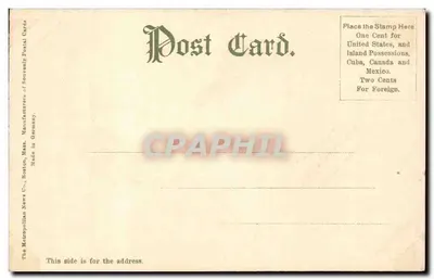 Boston, Mass. — Beacon Street — The Metropolitan News Co., Boston, Mass. — Verso