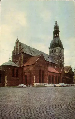 Catedral de Riga Dome — XIII-XVIII séculos — Aurora Art Publishers, Leningrado