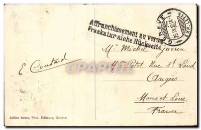 Genève - Het Kursaal — Restaurant — J. J. 1050 — Achterkant