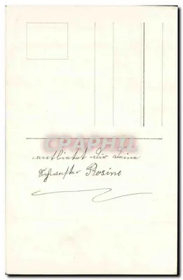 Drzewo w kwiecie — Różany lub jabłonowy kwiat — wydawca Schmaya, nr 64495/2 — Rewers