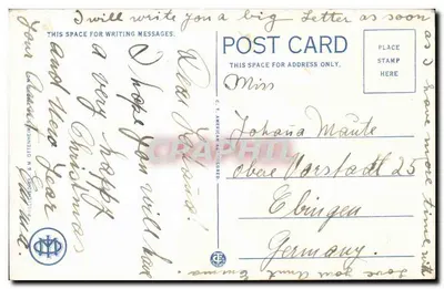 Lexington Market, Baltimore, MD. — mercado coberto com quiosques e passantes — editor A.M. Ottenheimer, n° 70919 — Verso