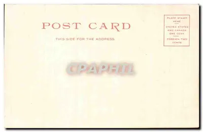 Tumba de John C. Calhoun — Charleston, S.C. — Detroit Photographic Co. n°8289 — Reverso
