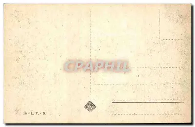 Napoli - Panorama z Molo — widok portu i wzgórzy — Rewers