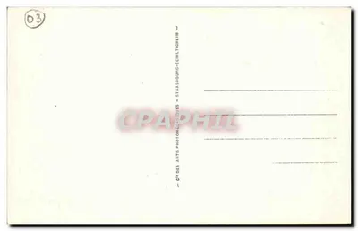 Vichy — Le Loup sur l'Allier — C.P. Vichy 213 — Rewers