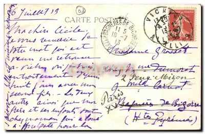 Vichy — Parki Célestins — Wydawnictwo L. Vichy — Rewers