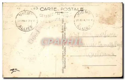 Bassin des Cygnes — Vichy — La Cigogne, 535 bis — Rewers