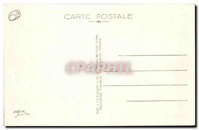 Vichy — Nenuphars na Golfie — La Cigogne, nr 426 — Rewers