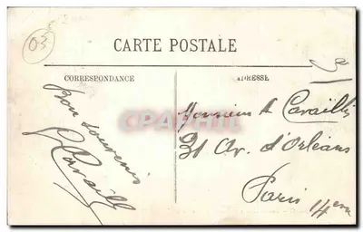 Vichy — Fontes Lucas e Grande Grille — LL. — n° 207 — Verso