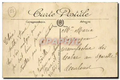 Vichy — A Fonte do Parque — editor LL, n° 264 — Verso