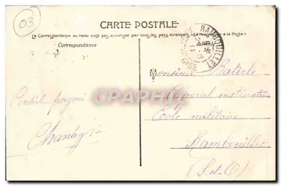 Vichy — A Praça do Mercado — J.C. — Verso