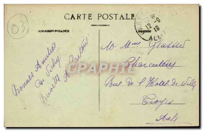 Vichy - Bron Chômel — Temperatuur 43 graden — uitgever Jourdan & Cie, n° 168 — Achterkant