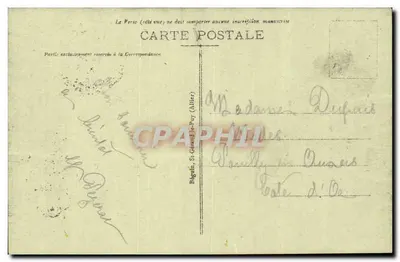 Vichy — Avenida do Parque à Entrada do Casino — editor não identificado, n° 337 — Verso