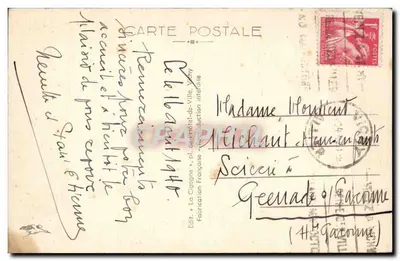 Vichy — Sala de descanso da Fonte do Hospital — A Garça, n°341 — Verso