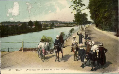 Vichy — Caminhada nas margens do Allier — LL.