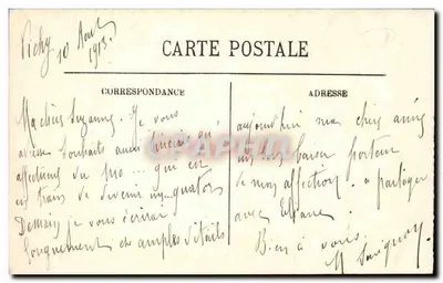 Vichy — Caminhada nas margens do Allier — LL. — Verso